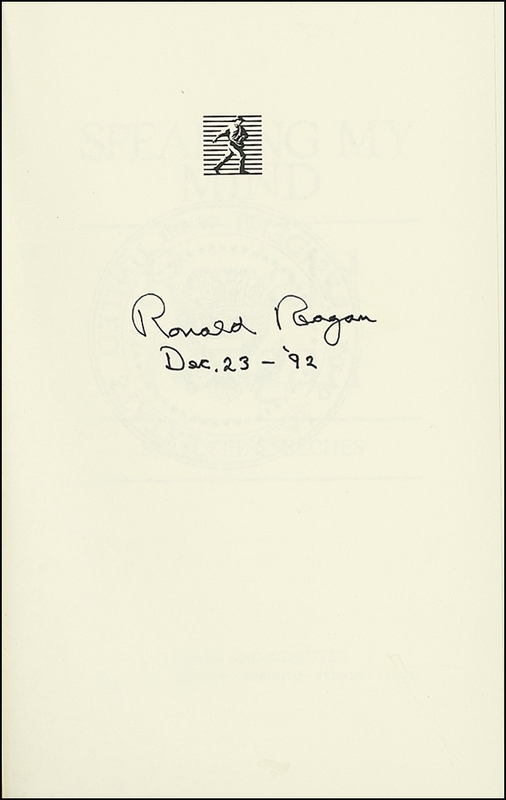 Lot 131 Ronald Reagan