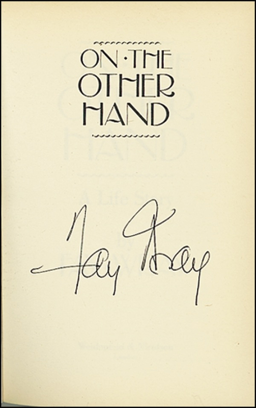 Lot 1207 Fay Wray