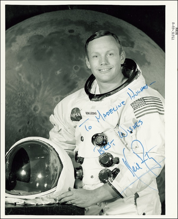 Lot 384 Neil Armstrong