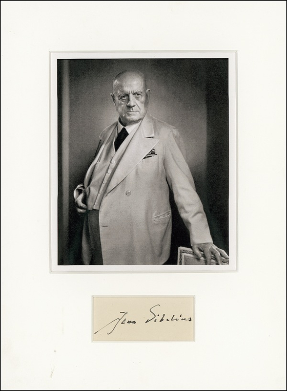 Lot 769 Jean Sibelius