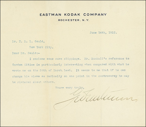 Lot 219 George Eastman
