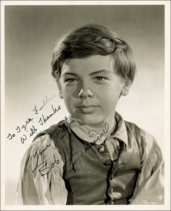Lot 917 Bobby Driscoll