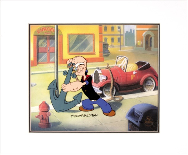 Lot 595 Myron Waldman