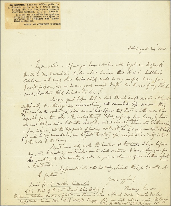 Lot 522 Thomas Moore