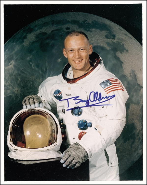 Lot 383 Buzz Aldrin