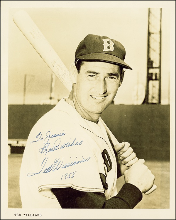 Lot 1522 Ted Williams