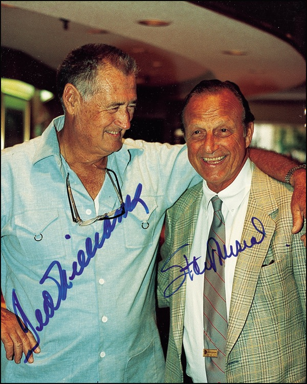 Lot 1519 Ted Williams and Stan Musial