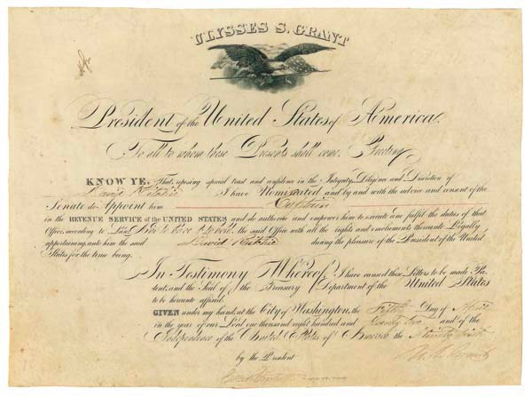 Lot 73 U. S. Grant