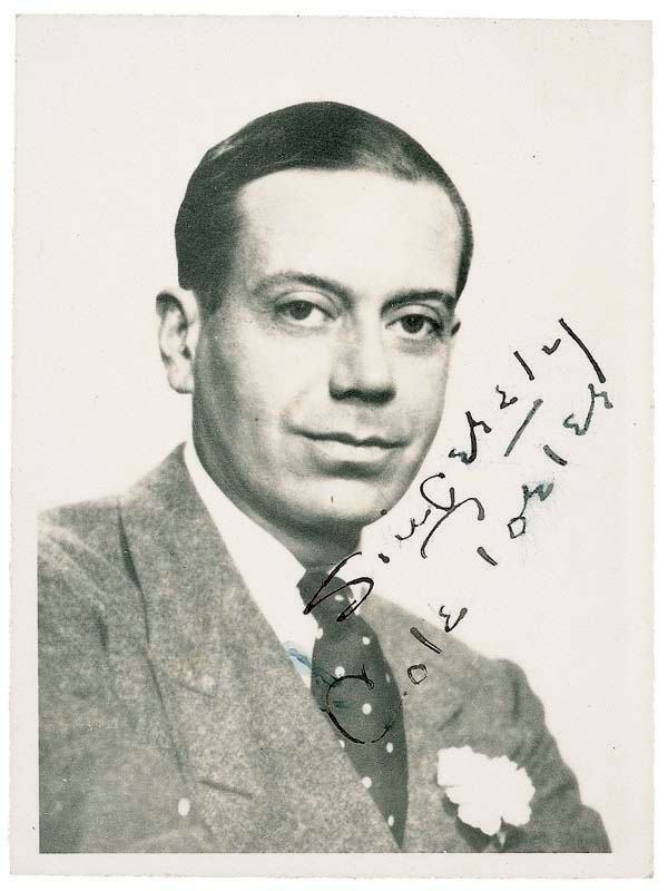 Lot 745 Cole Porter