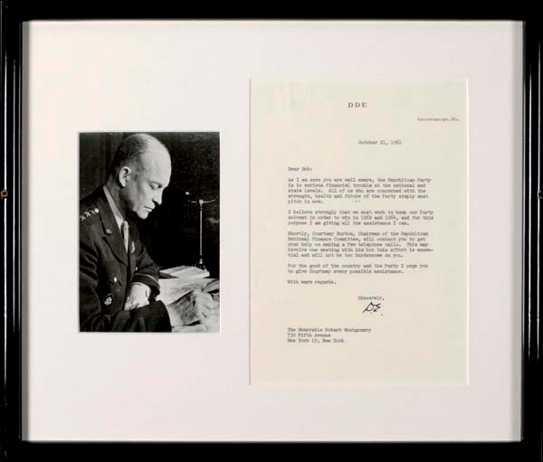 Lot 45 Dwight D. Eisenhower