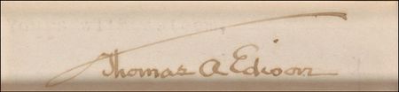 Lot #221 Thomas Edison - Image 2