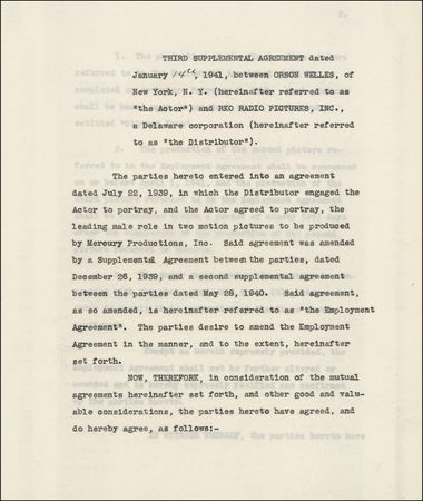 Lot #1178 Orson Welles - Image 1