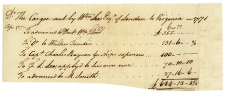 Lot #209 Declaration of Independence: Francis Lightfoot Lee - Image 1