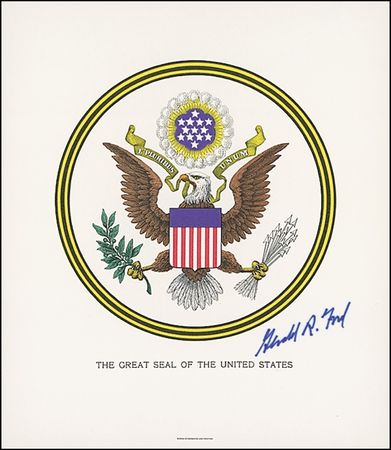 Lot #56 Gerald and Betty Ford - Image 1