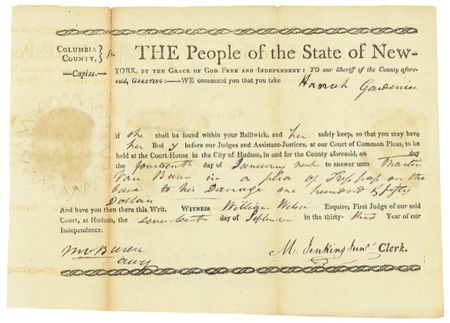 Lot #164 Martin Van Buren - Image 1