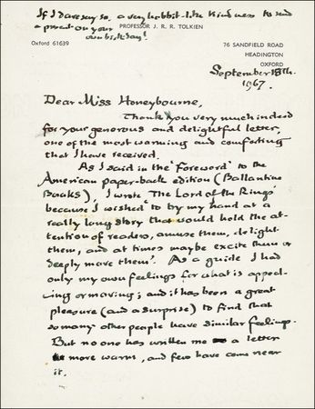 Lot #555 J. R. R. Tolkien - Image 2