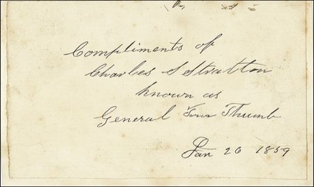 Lot #306 General Tom Thumb - Image 1