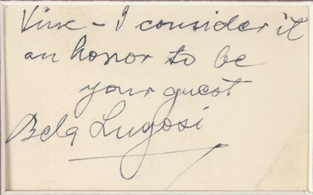 Lot #1042 Béla Lugosi - Image 3