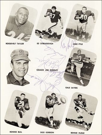 Lot #1458 Brian Piccolo and the Chicago Bears - Image 3
