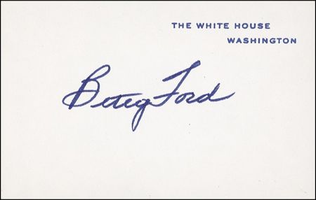 Lot #57 Gerald and Betty Ford - Image 2