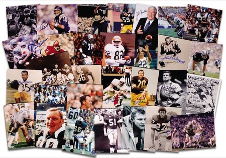 Lot #1321 Football Hall of Famers - Image 1