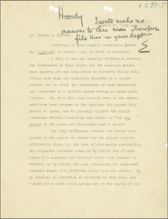 Lot #223 Thomas Edison - Image 2