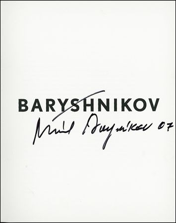Lot #851 Mikhail Baryshnikov - Image 1