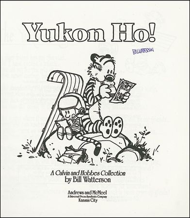 Lot #598 Bill Watterson - Image 1