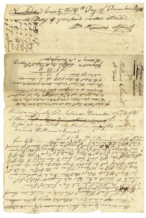 Lot #215 Declaration of Independence: Williams, William - Image 1