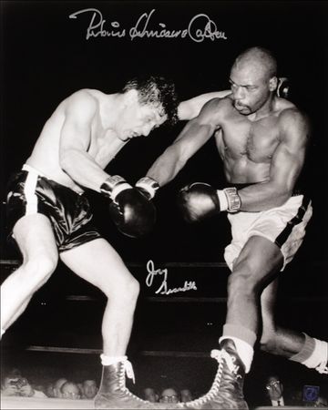 Lot #1281 Rubin “Hurricane” Carter and Joey Giardello - Image 1