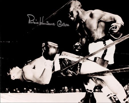 Lot #1281 Rubin “Hurricane” Carter and Joey Giardello - Image 2