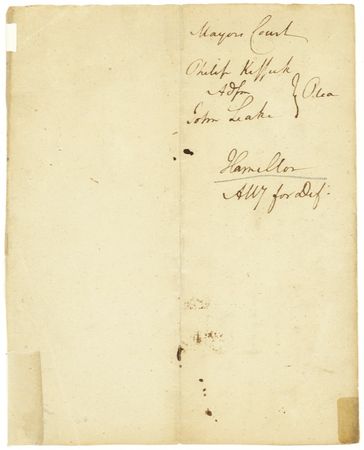 Lot #246 Alexander Hamilton - Image 2