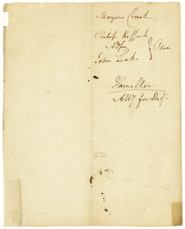 Lot #246 Alexander Hamilton - Image 3