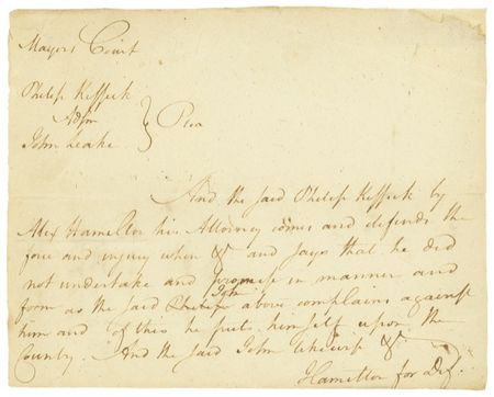 Lot #246 Alexander Hamilton - Image 4