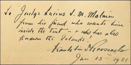 Lot #142 Franklin D. Roosevelt - Image 2