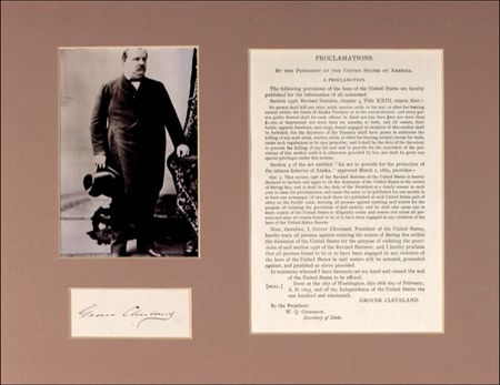 Lot #27 Grover Cleveland