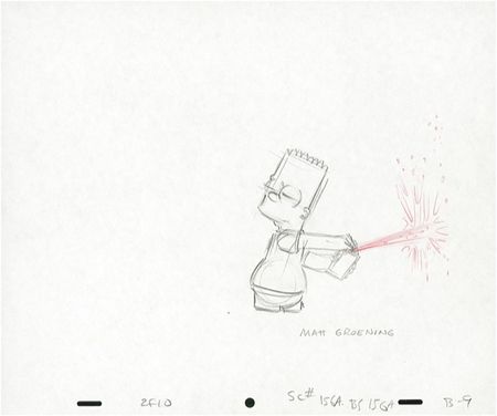 Lot #580 Matt Groening - Image 1