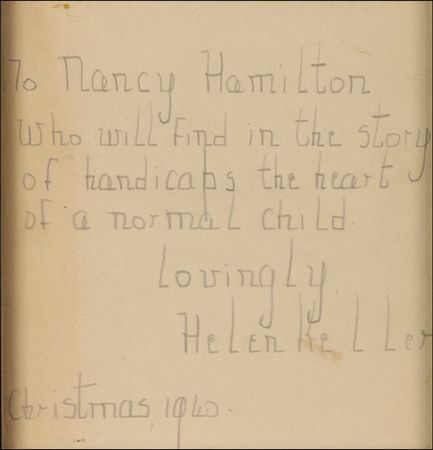Lot #261 Helen Keller - Image 2