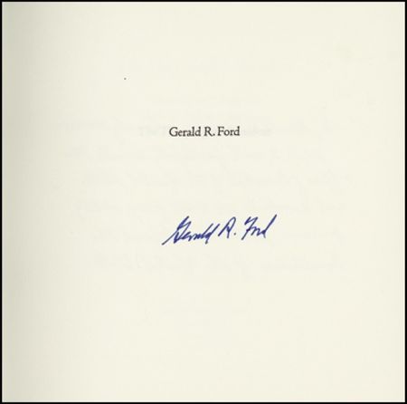 Lot #51 Gerald Ford - Image 1