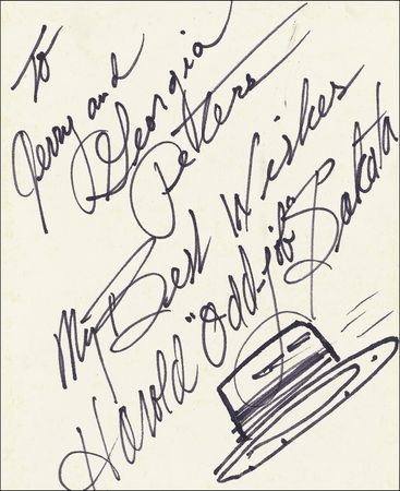 Lot #1002 James Bond: Sakata, Harold “Oddjob” - Image 2