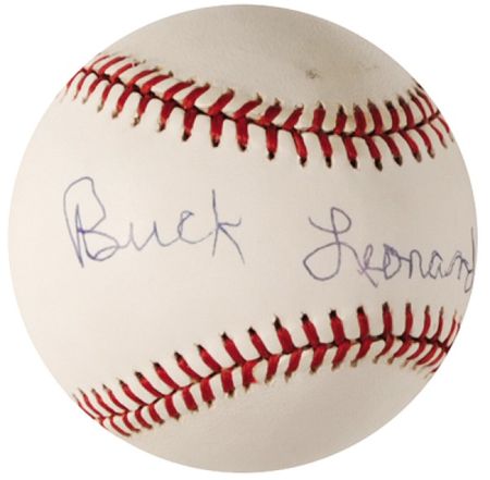 Lot #1388 Buck Leonard - Image 2