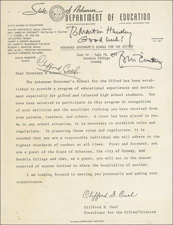 Lot #35 Bill Clinton - Image 1