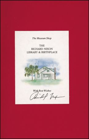 Lot #115 Richard and Pat Nixon - Image 1