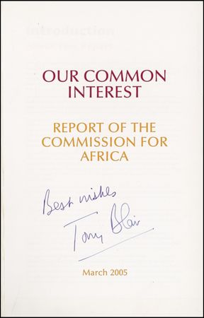 Lot #188 Tony Blair - Image 1
