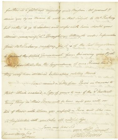 Lot #272 Gouverneur Morris - Image 2