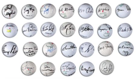 Lot #1327 Golf: Masters Champions - Image 1