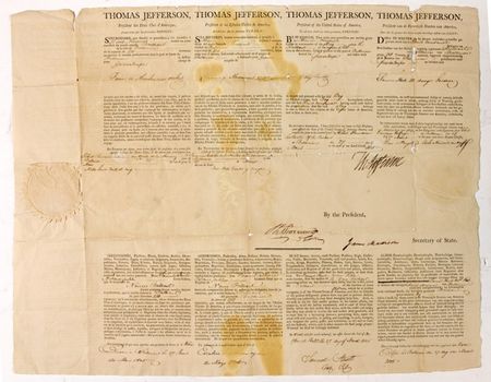 Lot #89 Thomas Jefferson and James Madison - Image 4