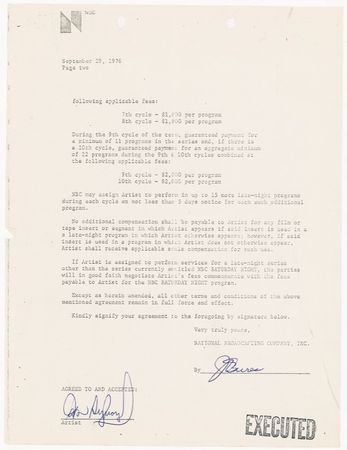 Lot #1110 Saturday Night Live - Image 5