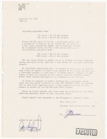 Lot #1110 Saturday Night Live - Image 7