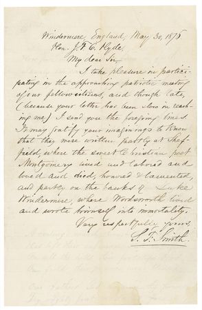 Lot #553 Samuel Francis Smith - Image 1